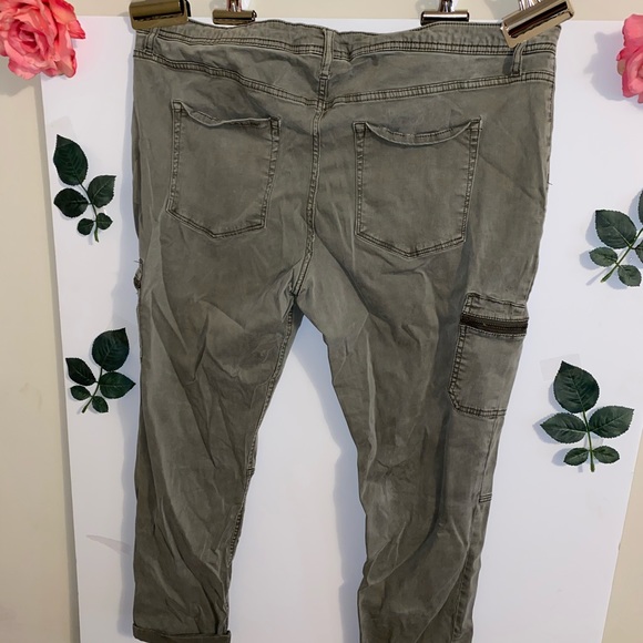 Army green jeans - Picture 4 of 4